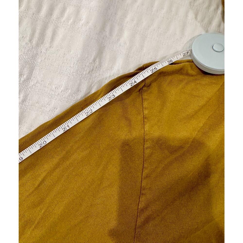 Lacoste Mustard Yellow Hoodie Men's 4 100% Cotton Devanlay Quiet Luxury - Picture 13 of 13